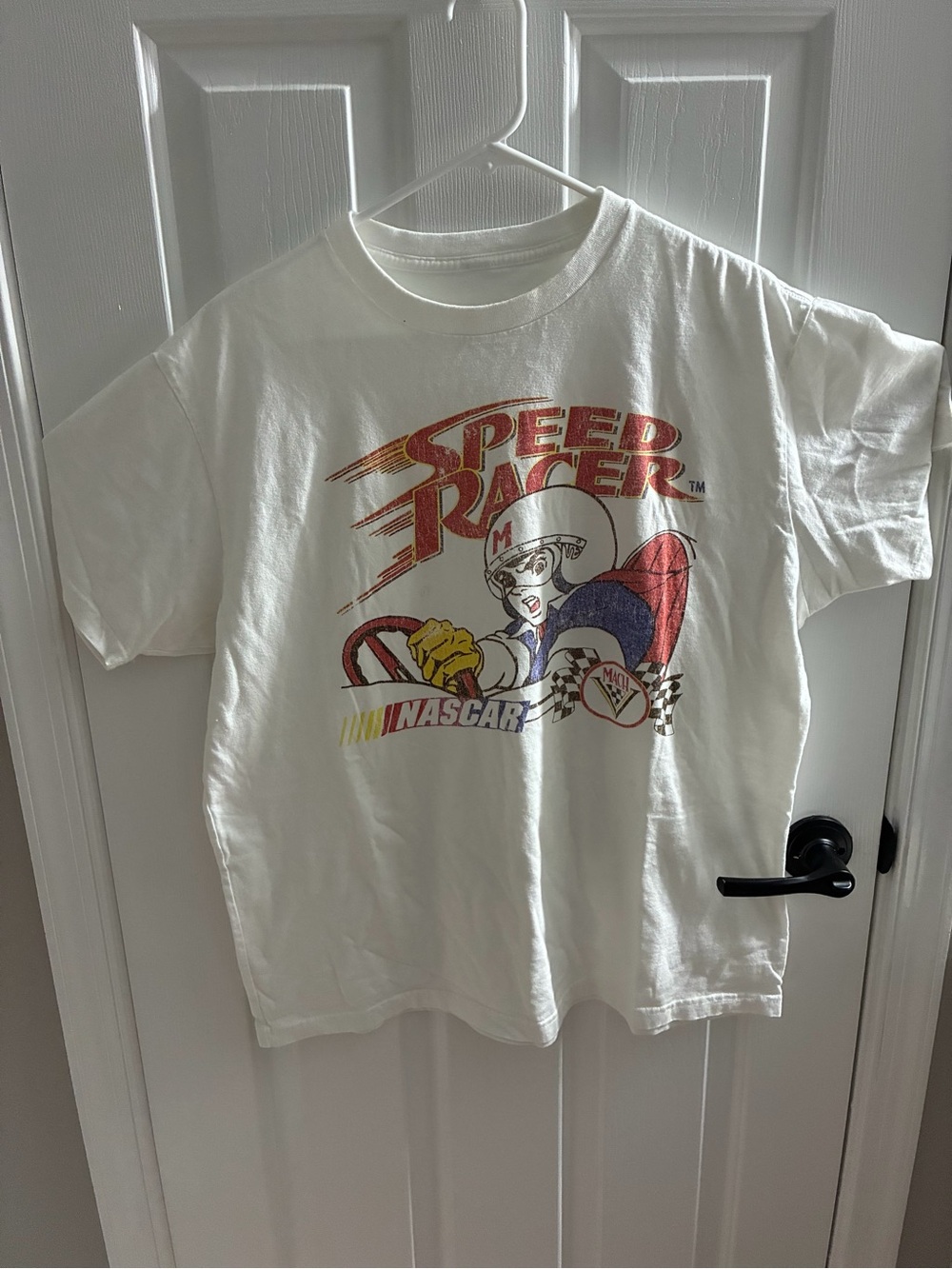 Speed Racer Graphic Tee - White - XL